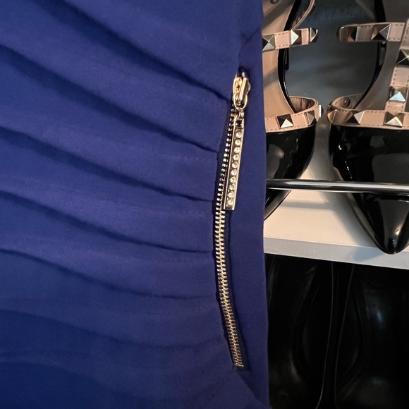 Ivanka Trump Cobalt blue Ponte Knit Dress Size 4 - Picture 3 of 4